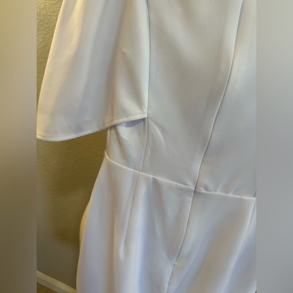 Grace Karin Classic White Dress - Picture 6 of 8